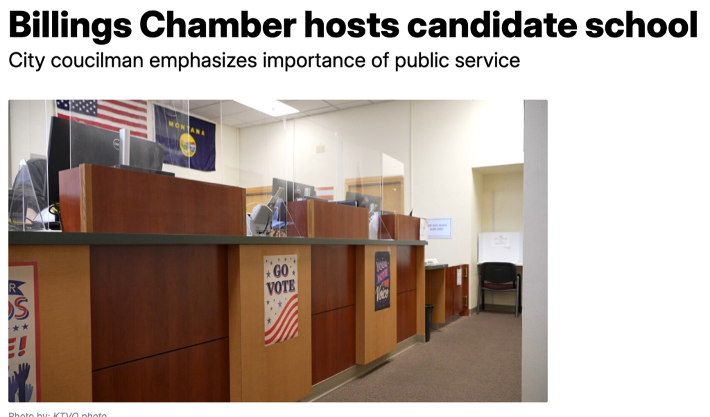 Julie Goes to Candidate School