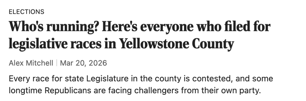 Filing as a Candidate!