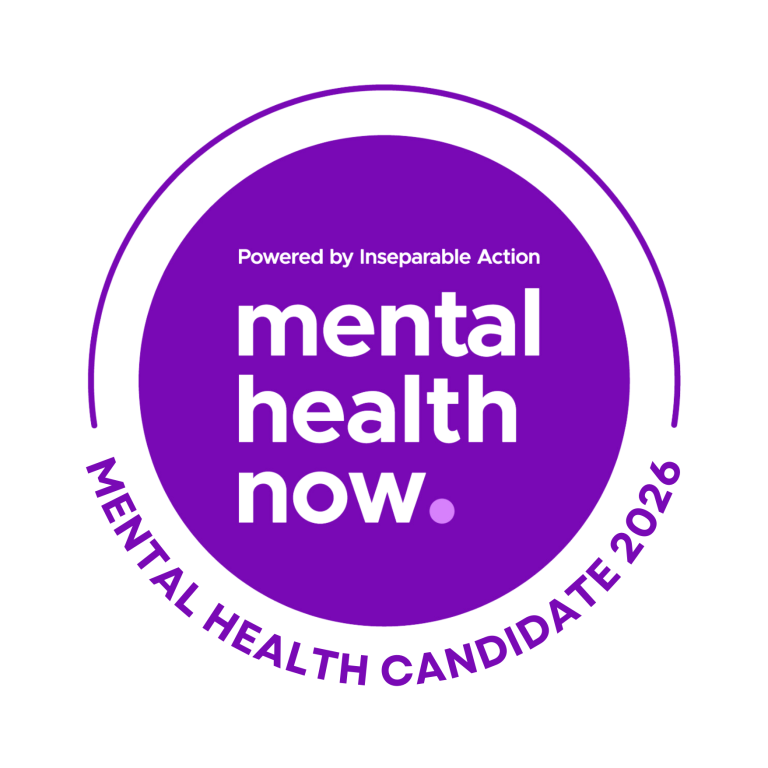 logo for Inseparable Action Mental Health Now.